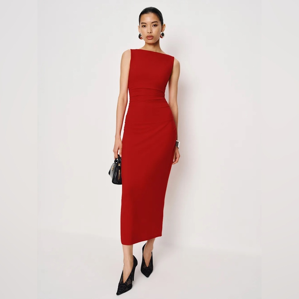 Reformation Benson Knit Dress